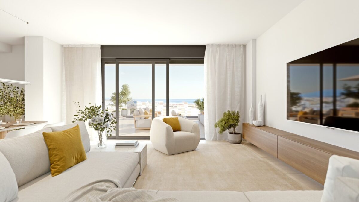 New 2 & 3 Bedroom Apartments in Estepona, Malaga, Spain, From €510,000