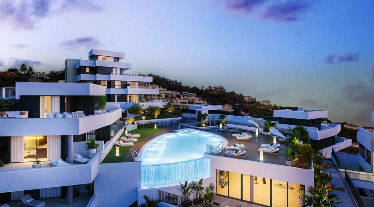 New Luxury 2 & 3 Apartments in Marbella, Malaga, Spain, From €334,000