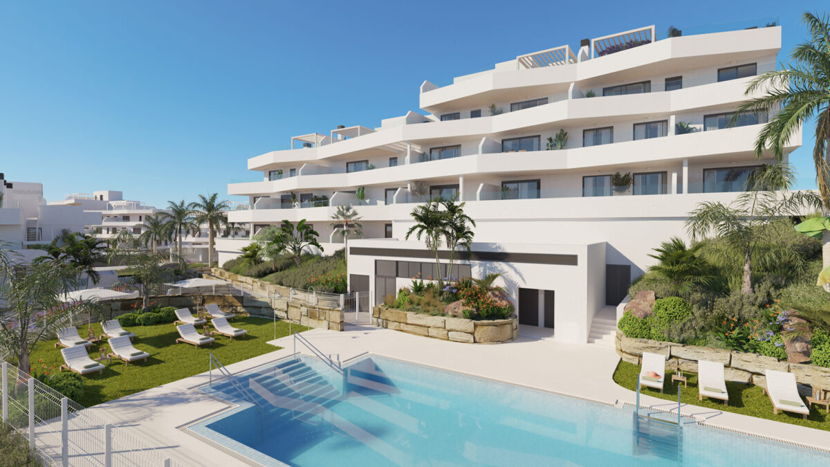 Luxury 2 &3 Bedroom Apartments in Estepona, Malaga, Spain, From €430,000