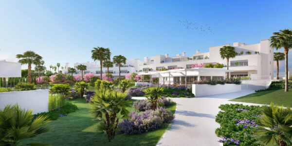 New 2 & 3 Bedroom Apartments in Estepona, Malaga, From €428,300