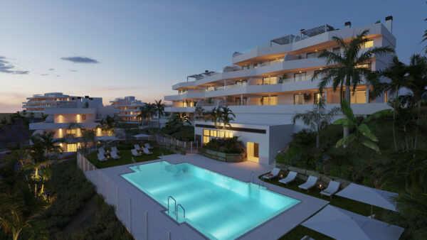 Luxury 2 &3 Bedroom Apartments in Estepona, Malaga, Spain, From €430,000