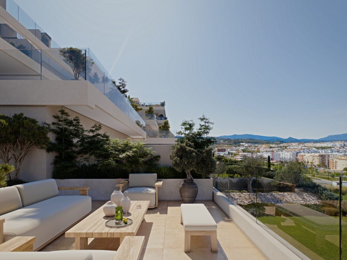 New 2 & 3 Bedroom Apartments in Estepona, Malaga, Spain, From €510,000