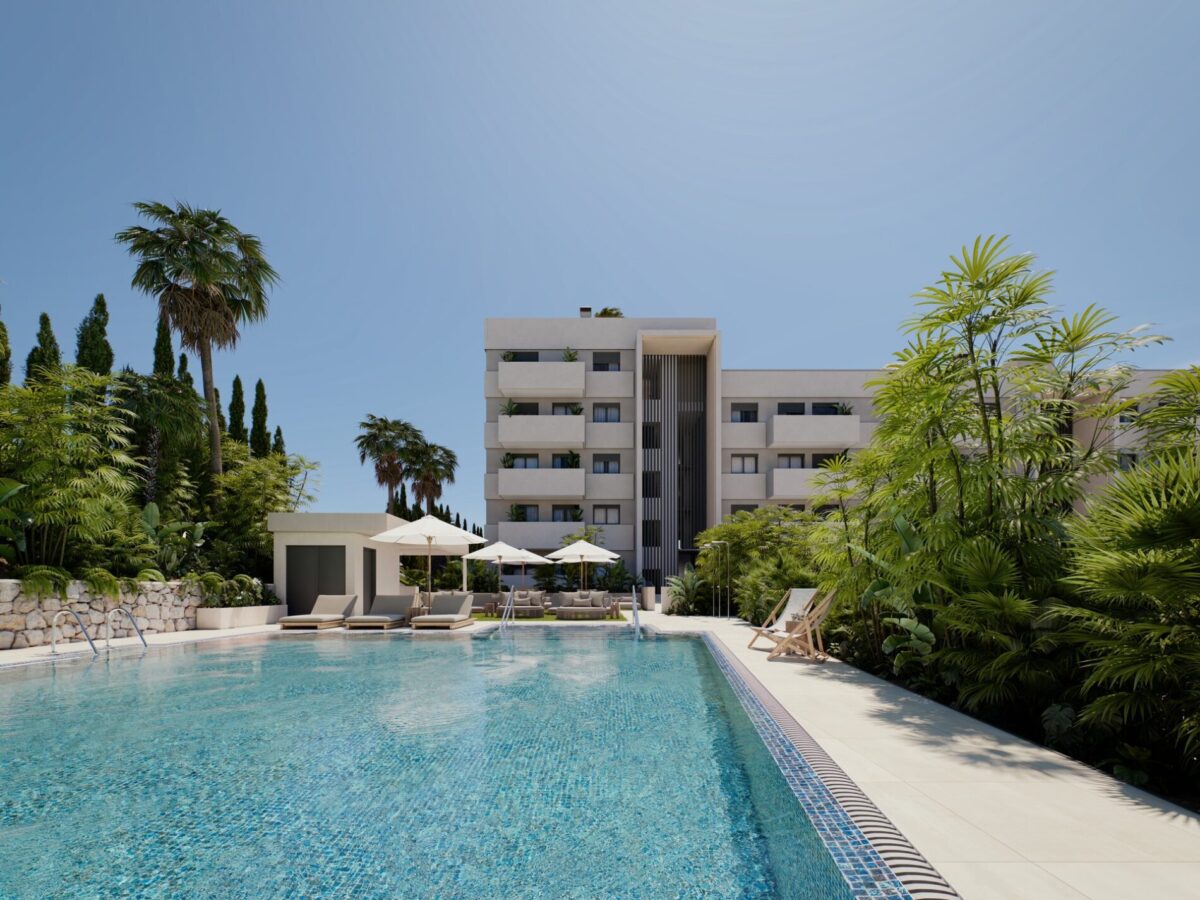 New 2 & 3 Bedroom Apartments in Estepona, Malaga, Spain, From €510,000