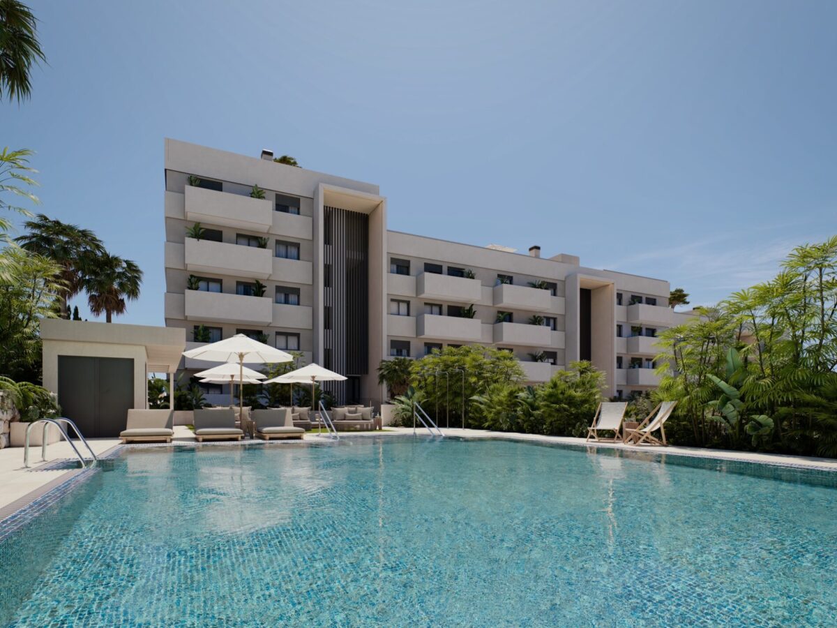 New 2 & 3 Bedroom Apartments in Estepona, Malaga, Spain, From €510,000