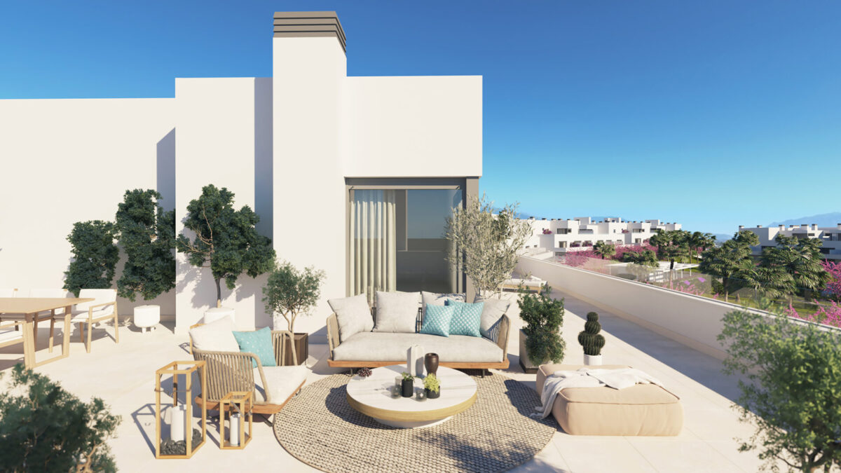 New 2 & 3 Bedroom Apartments in Estepona, Malaga, From €428,300