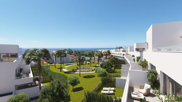 New 2 & 3 Bedroom Apartments in Estepona, Malaga, From €428,300