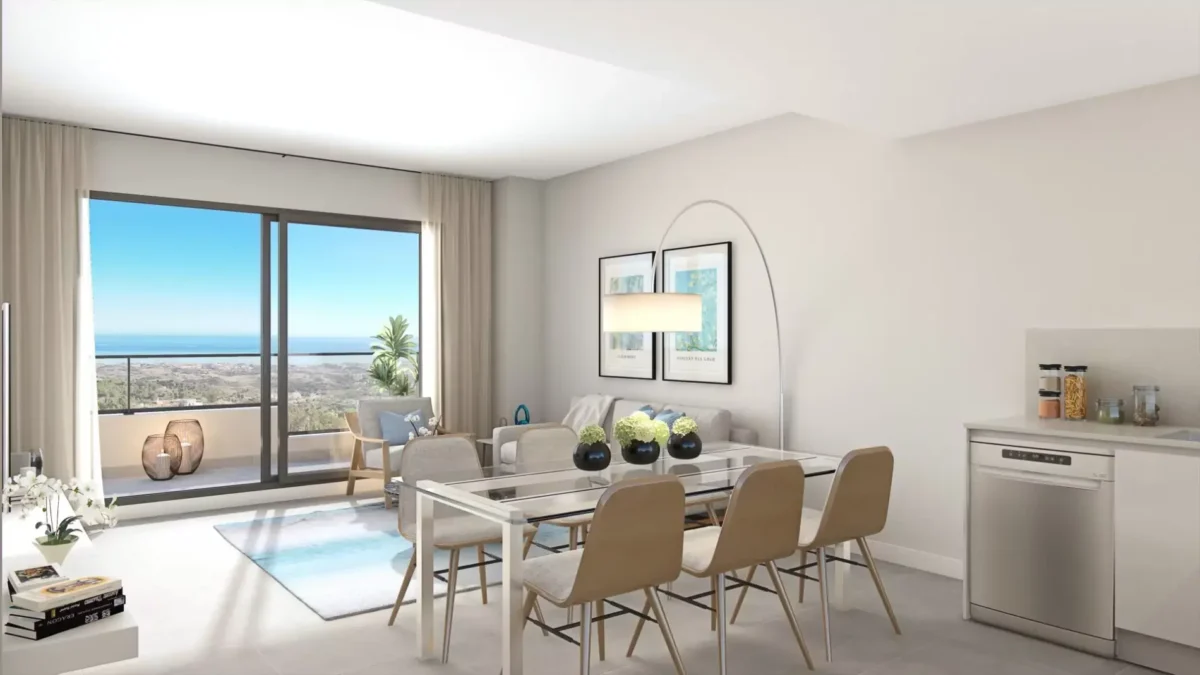 New 2 Bedroom Apartments in Mijas, Malaga, Spain, From €360,000