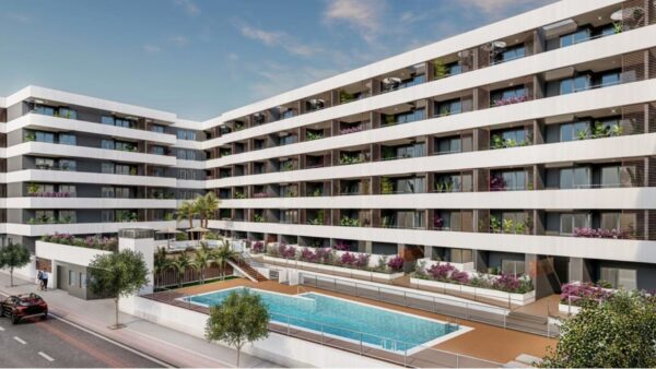 New 2 & 3 Bedroom Apartments in Terrazas de Levante, Aguilas, Murcia, From €178,000