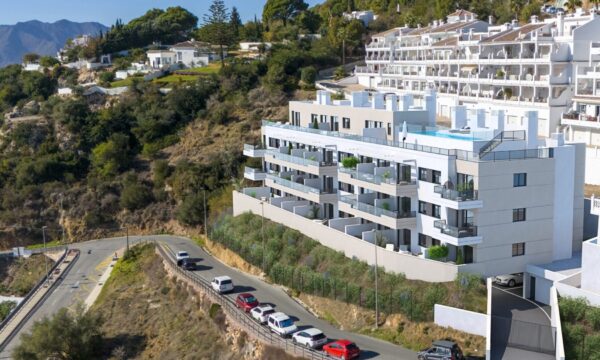 New 2 Bedroom Apartments in Mijas, Malaga, Spain, From €360,000